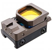 SOTAC Adjustable RMT Flip-Up Red Dot Sight CNC - Dark Earth