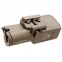 SOTAC CQBL-1 Laser Device Red & IR Laser - Dark Earth