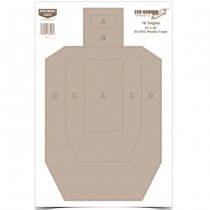 Birchwood Casey Eze-Scorer 12 x 18 BC IPSC Practice Target 10 Pack