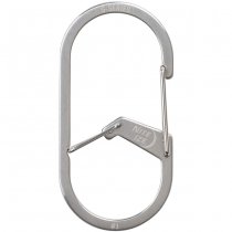 Nite Ize G-Series Dual Chamber Carabiner #3 - Silver