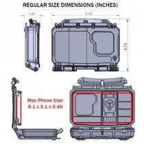 THYRM DarkVault 2.0 Critical Gear Case Comms Non-Blocking - Multicam - Regular