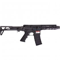 GHK DD PDW V3 Gas Blow Back Rifle - Black