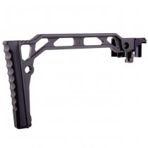 5KU SS-8RP Skeleton Stock & 20mm Rail Adapter - Black