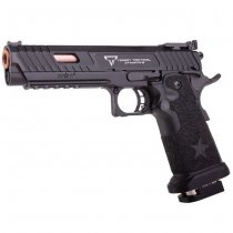 Army Armament Staccato 2011 X TTI JW3 Combat Master Gas Blow Back Pistol - Black