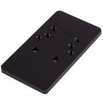 Nine Ball Krytac SilencerCo Maxim 9 Multi Mount Plate - Black