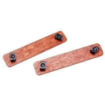 RJ Creations Wooden M-Lok Rail Cover Short 2-Slot 2pcs