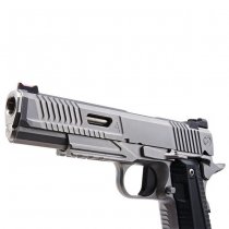 RWA Nighthawk Custom AGENT 2 Co2 Blow Back Pistol Steel Version - Silver