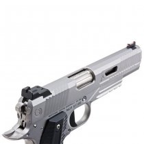 RWA Nighthawk Custom AGENT 2 Co2 Blow Back Pistol Steel Version - Silver