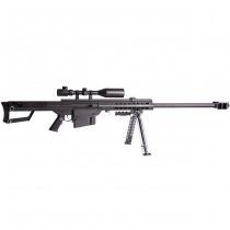 Snow Wolf Barrett M82A1 Spring Sniper Rifle Set - Black