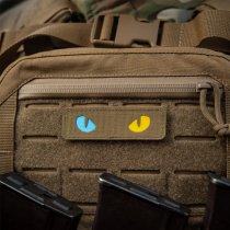 M-Tac UA Cat Eyes Laser Cut Patch - Coyote