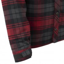 Helikon-Tex Winter Warden Shirt - Slate Crimson Plaid - L