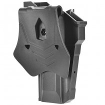 Amomax WE / KJW / KWA / TM M9 Red Dot Compatible Paddle Holster - Black