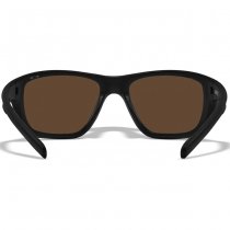 Wiley X WX Aspect Captivate Polarized Bronze Mirror - Black