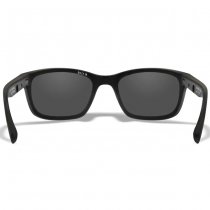 Wiley X WX Helix Captivate Polarized Blue Mirror - Black