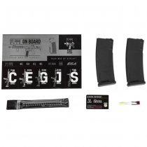 Specna Arms Daniel Defense SA-E27 RIS III 10.5 EDGE HAL ETU AEG - Black