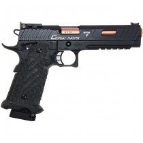 Army Armament TTI JW3 Combat Master Gas Blow Back Pistol - Black