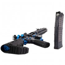 Cyma Strike Industries AR Strike Raider Carbine Gas Blow Back Rifle 13.5 Inch - Black / Blue