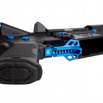 Cyma Strike Industries AR Strike Raider Carbine Gas Blow Back Rifle 13.5 Inch - Black / Blue