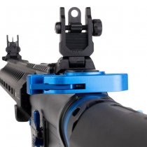 Cyma Strike Industries AR Strike Raider Carbine Gas Blow Back Rifle 13.5 Inch - Black / Blue