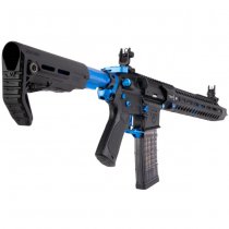 Cyma Strike Industries AR Strike Raider Carbine Gas Blow Back Rifle 13.5 Inch - Black / Blue