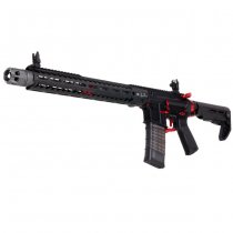 Cyma Strike Industries AR Strike Raider Gas Blow Back Rifle 15.5 Inch - Black / Red