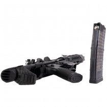 Cyma Strike Industries AR Strike Raider PDW Gas Blow Back Rifle 7 Inch - Black