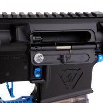 Cyma Strike Industries AR Strike Raider PDW Gas Blow Back Rifle 7 Inch - Black / Blue