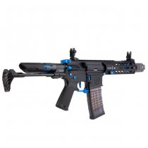 Cyma Strike Industries AR Strike Raider PDW Gas Blow Back Rifle 7 Inch - Black / Blue