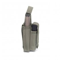 Warrior Single M4 & Pistol Open Magazine Pouch - Ranger Green