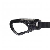 Warrior Personal Retention Lanyard & TANGO Carabiner Clip - Black