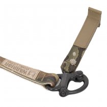 Warrior Personal Retention Lanyard Shackle & TANGO Carabiner Clip - Multicam