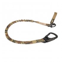 Warrior Personal Retention Lanyard Shackle & TANGO Carabiner Clip - Multicam