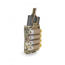 Warrior Single M4 & Shotgun Strip Open Magazine Pouch - Multicam 2