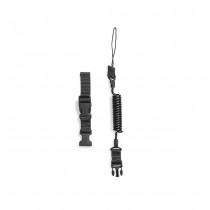 Warrior Tactical Pistol Lanyard - Black 2