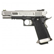 WE Hi-Capa 5.1 T-Rex Gas Blowback Pistol - Silver