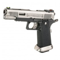 WE Hi-Capa 5.1 T-Rex Gas Blowback Pistol - Silver 2