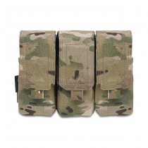 Warrior Triple M4 Magazine Pouch - Multicam