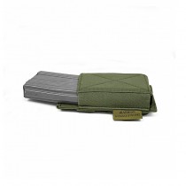 Warrior Single Elastic Magazine Pouch - Olive 2