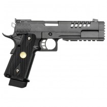 WE Hi-Capa 5.2 Type K Gas Blow Back Pistol - Black 1