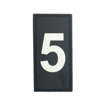 Pitchfork Number 5 Patch - Black