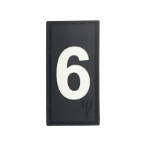 Pitchfork Number 6 Patch - Black