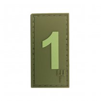 Pitchfork Number 1 Patch - Olive