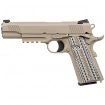 Marui M45A1 CQB Gas Blow Back Pistol - Tan