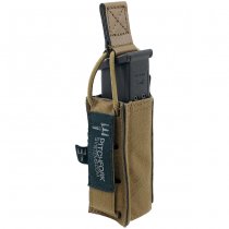 Pitchfork Open Single Pistol Magazine Pouch - Coyote