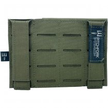 Pitchfork Flat Admin Pouch - Ranger Green