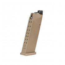 VFC Glock 19X 22rds Gas Blow Back Pistol Magazine - Dark Earth