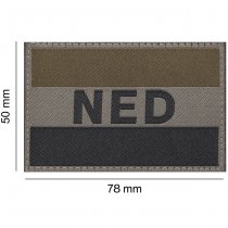 Clawgear Netherlands Flag Patch - RAL 7013