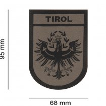 Clawgear Tirol Shield Patch - RAL 7013