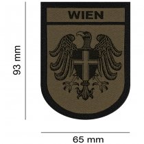 Clawgear Wien Shield Patch - RAL 7013