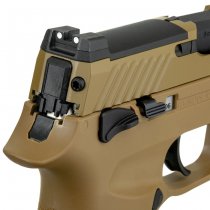 VFC SIG P320 M17 Gas Blow Back Pistol - Tan